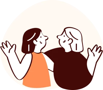 友人との集まりに